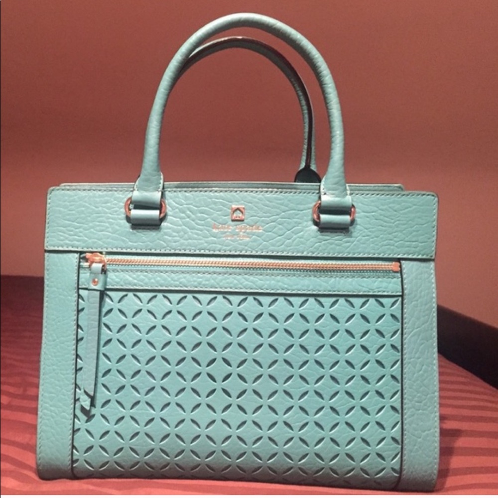 Teal blue Kate Spade satchel